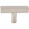Jeffrey Alexander 2" Satin Nickel Dominique Cabinet "T" Knob 845T-SN - alternate 3